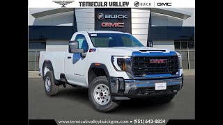 2025 GMC Sierra3500HD 2WD Regular Cab Long Bed Pro CA Temecula Escondido Carlsbad Fallbrook [upl. by Rosenbaum]