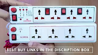 Best surge protectors 2024  Best extension board under ₹500 [upl. by Davida]