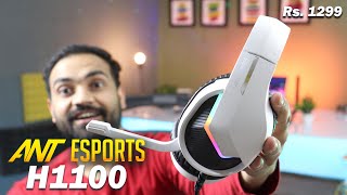 Best Gaming Headphones Under 1500  Ant Esport H1100 Pro ⚡ [upl. by Ernesta52]