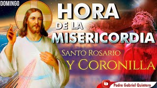 🩸CORONILLA DE LA DIVINA MISERICORDIA de hoy domingo 13 de octubre HORA DE MISERICORDIA Santo Rosario [upl. by Parrie]