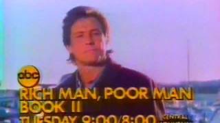 ABC promo Rich Man Poor Man Book II 1977 [upl. by Kina]