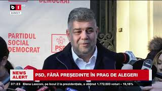 CUTREMUR ÎN PSD CIOLACU A DEMISIONAT NU VOI CANDIDA LA URMĂTOARELE ALEGERIȘtiri B1TV26 nov 2024 [upl. by Nomzed818]