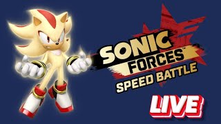 Sonic Forces Speed Battle Gameplay Live [upl. by Camala]