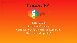 Stonewall Inn Stonewall Interview Video [upl. by Pappas384]