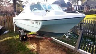 Boat Restoration The Challenge Thunderbird Tri Hull Sunny Daze Episode 1 [upl. by Mattah]