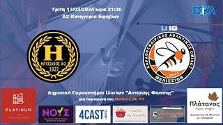 202324 Α2 ΕΦΗΒΩΝ Ηλυσιακός  Μελίσσια U18 6987 13022024 HIGHLIGHTS [upl. by Ttegdirb617]