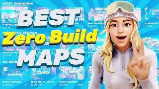 11 BEST Creative Maps To GET BETTER at Fortnite Zero Build [upl. by Aduhey]