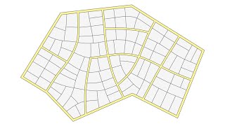 Hierarchical Cogeneration of Parcels and Streets in Urban Modeling [upl. by Eislehc]