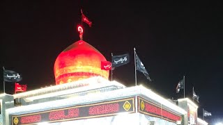 Tu na aya Ghazi  jab Rida sar se chinni  Hyder Ali Fazal Ashura ziyarat 2024 Karbala [upl. by Rubetta345]