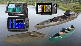 Best Fish Finder for Small Boats kayaks or canoes 30 Day Challenge ep 5 [upl. by Oiram]