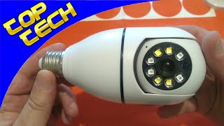 HD IOT Camera App Settings Bulb Cam [upl. by Eigger]