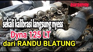 Kalibrasi bospom dyna 125 LT mbrebet di awal gas Rian bintoro [upl. by Annaerdna]