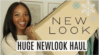 HUGE NEWLOOK HAULamp OUTFITS  WINTER EDITION [upl. by Darnoc]