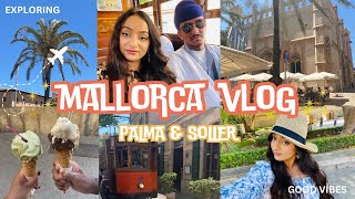 MALLORCA VLOG 2024  EXPLORING PALMA amp SOLLER  Nxvmxmiiii travelvlog siblingsvlog palma fyp [upl. by Savick]