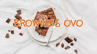 Recette Brownie Ovomaltine avec Chocolat Noir Ovo [upl. by Eidnar]