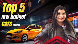 Top 5 low budget cars in india 2024 🔥  most cheapest cars in India  Best cars under 5 lakh [upl. by Ichabod]