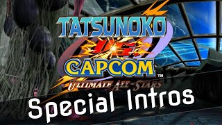 Tatsunoko vs Capcom Ultimate AllStars  Special Intros [upl. by Nwotna]