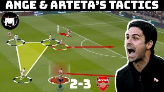 Arteta amp Postecoglous Tactical Warfare  Tactical Analysis  Tottenham 23 Arsenal [upl. by Verda]