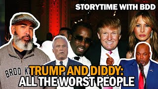 Trump’s campaign is DOOMED surrounded by felons Black Nazis and abusers  Storytime with BDD [upl. by Hillie]