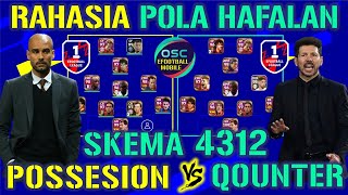 RAHASIA POLA HAFALAN 4312 DIVISI 1 L ROMAN BALL POSSESION VS COUNTER ATTACK EFOOTBALL 2022 MOBILE [upl. by Darill555]