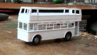 brawa scratch build model trolleybus [upl. by Lovato737]