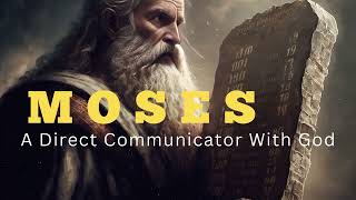 MOSES  A Direct Communicator With God [upl. by Burkley192]