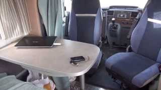 Tour of my motorhome  Hymer Van 522 [upl. by Yelsiap]