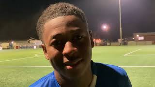 Post Match Interview  Deondre Date  Tonbridge Angels 6 Beckenham Town 1 [upl. by Einohpets]