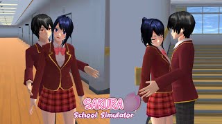 AOI amp TAICHI  HIGH SCHOOL LOVE STORY  SAKURA SCHOOL SIMULATOR [upl. by Chatav292]