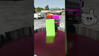 cargotruck truck pothole simulation shorts [upl. by Weed]