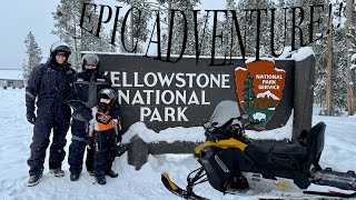 Yellowstone Snowmobiling The ULTIMATE Adventure [upl. by Rafael630]