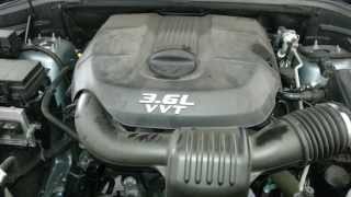 2012 Jeep Grand Cherokee Pentastar 36L V6 Engine Idling After Oil Change WK2 4th Generation [upl. by Airom]