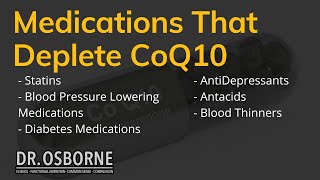 Are you depleting your CoQ10 with these medications [upl. by Sukul957]