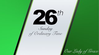 Sunday 092924 1030AM Twentysixth Sunday in Ordinary Time [upl. by Ambrogino]