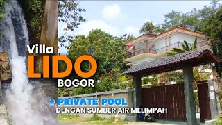 VILLA LIDO BOGOR  1000 meter  26 Mnego  Air Melimpah [upl. by Eidua]