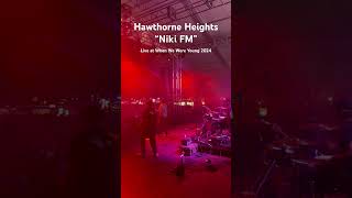 Hawthorne Heights “Niki FM” live at When We Were Young 2024 hawthorneheights wwwy [upl. by Esila]