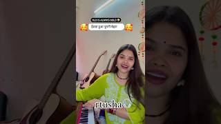 Hasta hua Noorani chehra 🥰🥰 cover song by rtusha ❤️ rtusha [upl. by Annahsohs]