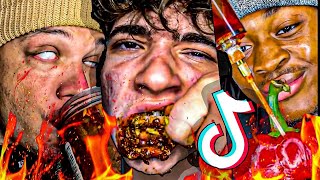 EXTREME Spicy Food TikTok Compilation 1 🥵🌶 [upl. by Tini]