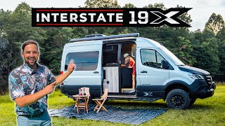 AllNew Airstream Interstate 19X 4x4  OffRoad Adventure Camper Van [upl. by Gaiser]