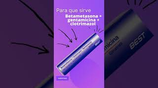 betametasona clotrimazol gentamicina para que sirve 💊  ForoTube [upl. by Porcia542]