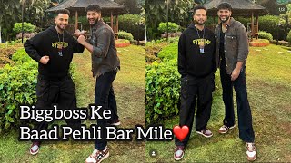 Biggboss Ke Baad Pehli Baar Mile❤️ [upl. by Piane560]