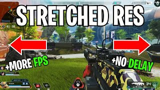 How To Get Stretched Resolution In Apex Legends Season 22  NO BLACK BARS WORKING 2024 [upl. by Aroc207]