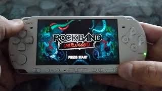 DLC к игре Rock Band Unplugged на PSP [upl. by Yarised]