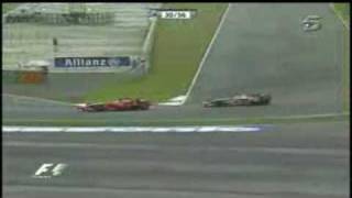 ALONSO vs MASSA Shangai 2007 [upl. by Akital]