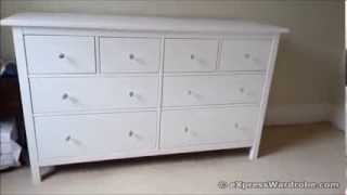 IKEA Chest Of Drawers with Crystal Glass Knobs [upl. by Uhsoj]