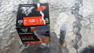 Cheddite 410 Universal Target Load 12 Ounce 8 Shot  Breakdown [upl. by Krigsman]