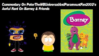 Noggins Commentaries 3 Ptbf2002s Awful Rant On Barney amp Friends [upl. by Nessie721]