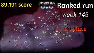 Slipways v 13  Ranked run week 145  89191 score finished 1st [upl. by Onihc]