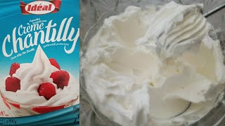 comment faire une crème Chantilly à la maison [upl. by Nuahsar]