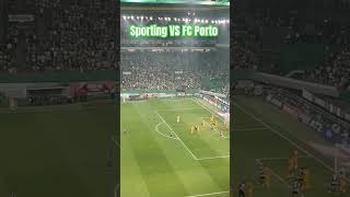 Sporting VS FC Porto 2425 shorts youtubeshorts ytshorts futbol football portugal sports scp [upl. by Sibeal]